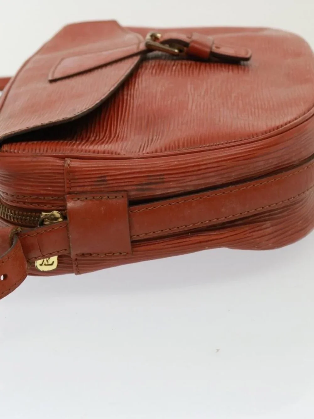 LOUIS VUITTON Epi Jeune FilleMM Shoulder Bag Brown M52153 LV Auth th5030 - Picture 5 of 16